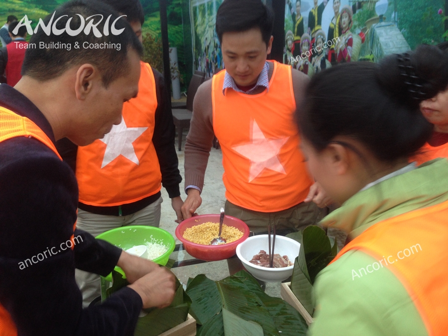 Team Building Amazing Race Bánh chưng Việt